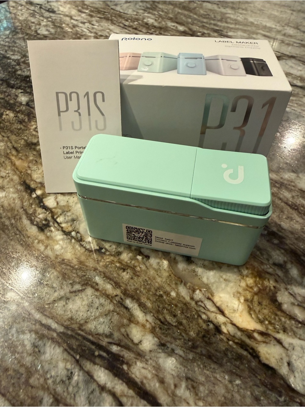 Polo by Ralph Lauren P31S Portable Label Maker in Mint Green
